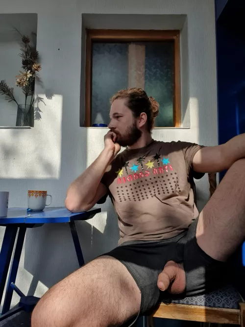 Caught me hangin' while enjoying the morning coffee :)