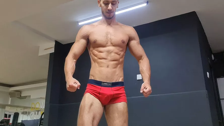 Changing in the Mens Locker Room