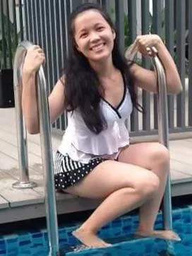 Check out this little Asian cutie. Would you help her get wet?