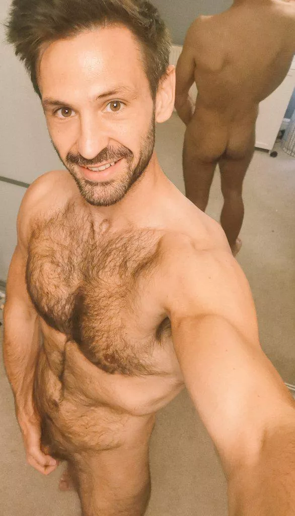 chest and cheeks 😉