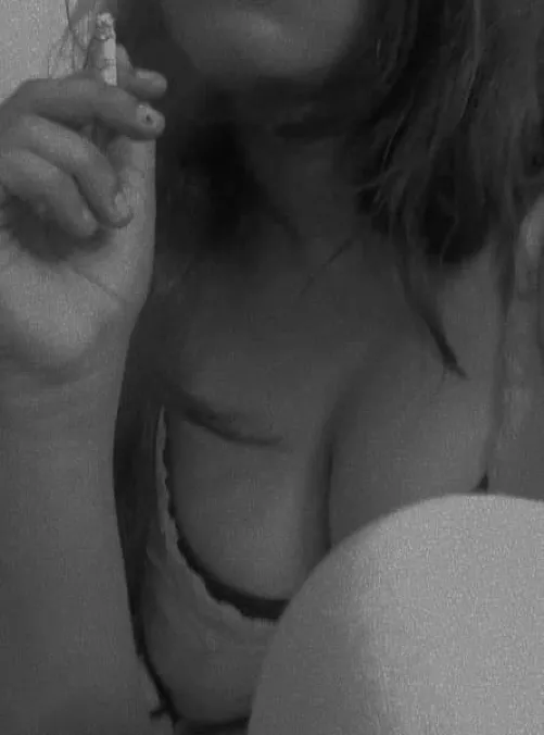 Cigarette or boobs? (F)