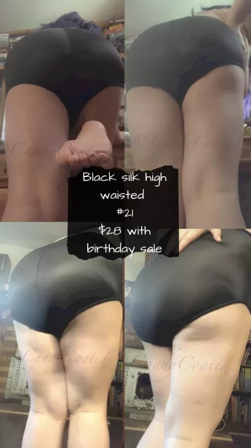 🍭 Classy black silk today 🖤 [selling]