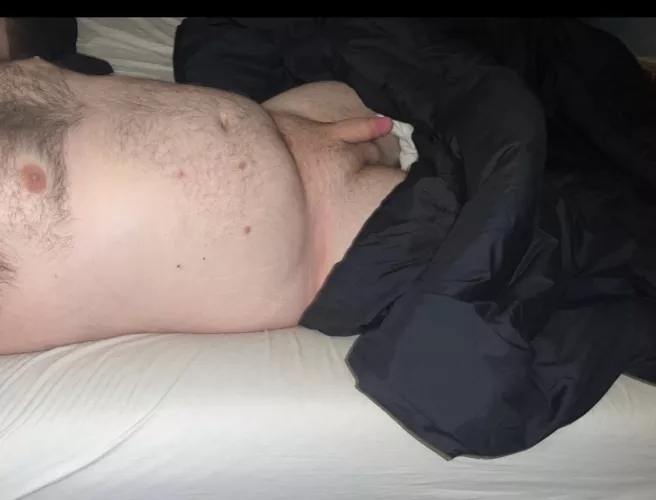 Climb in bed and get me hard? 😈