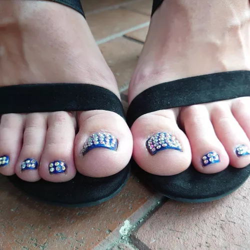 Close up toes