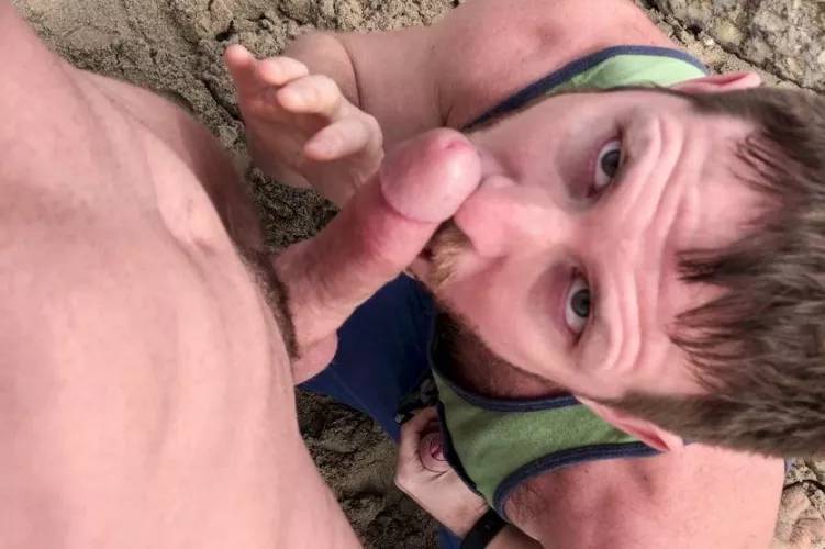 Cock whore cruising for cock, he got fed a big load.