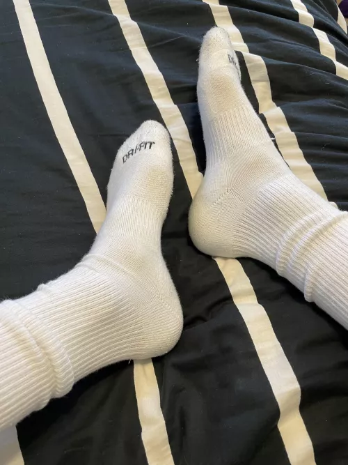 college frat bro here i work outside all day as a gardener this summer so these feet are ripe. hmu if interested for more ;)