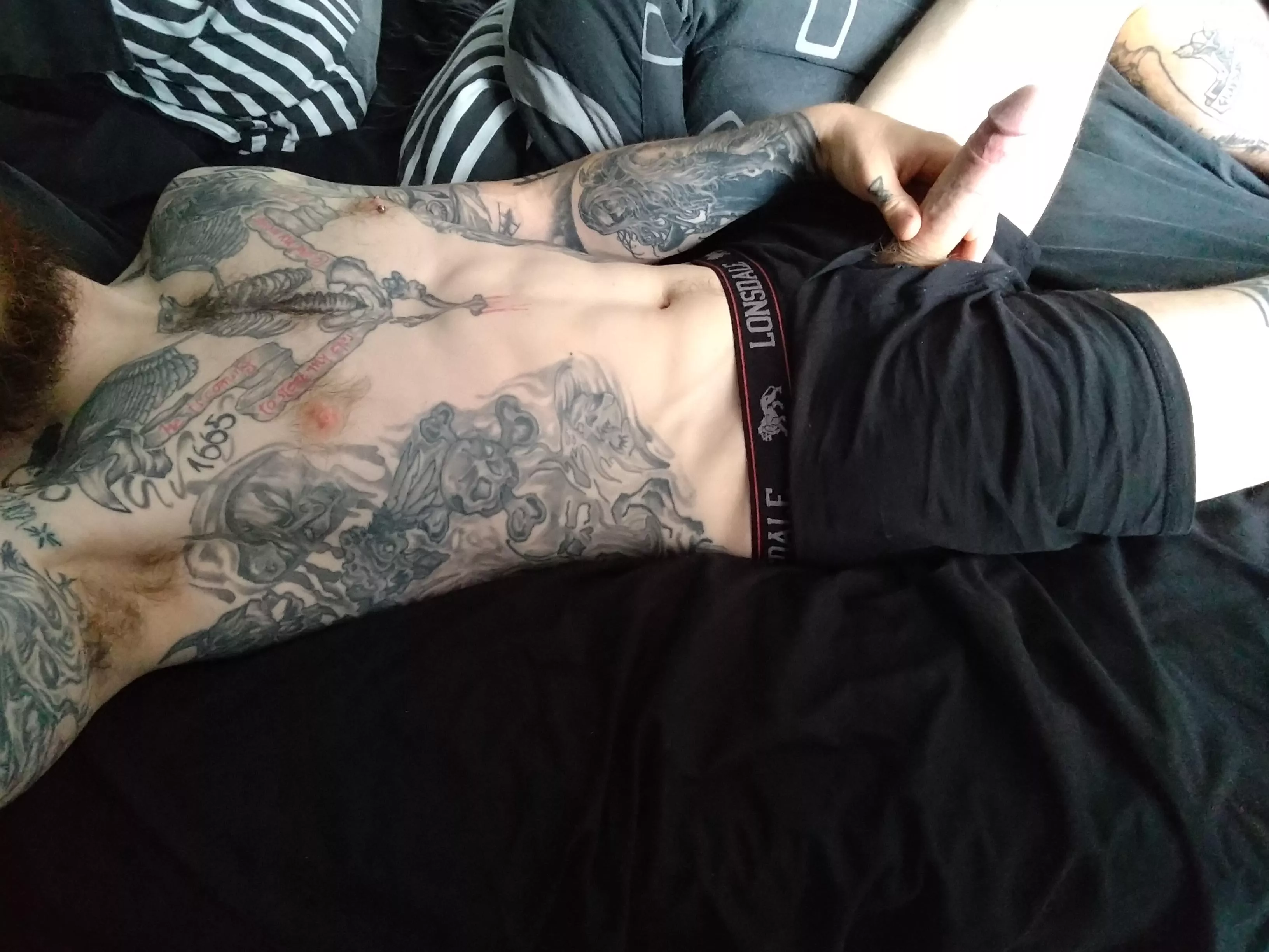 Come and sit on this before I have to get up for work.