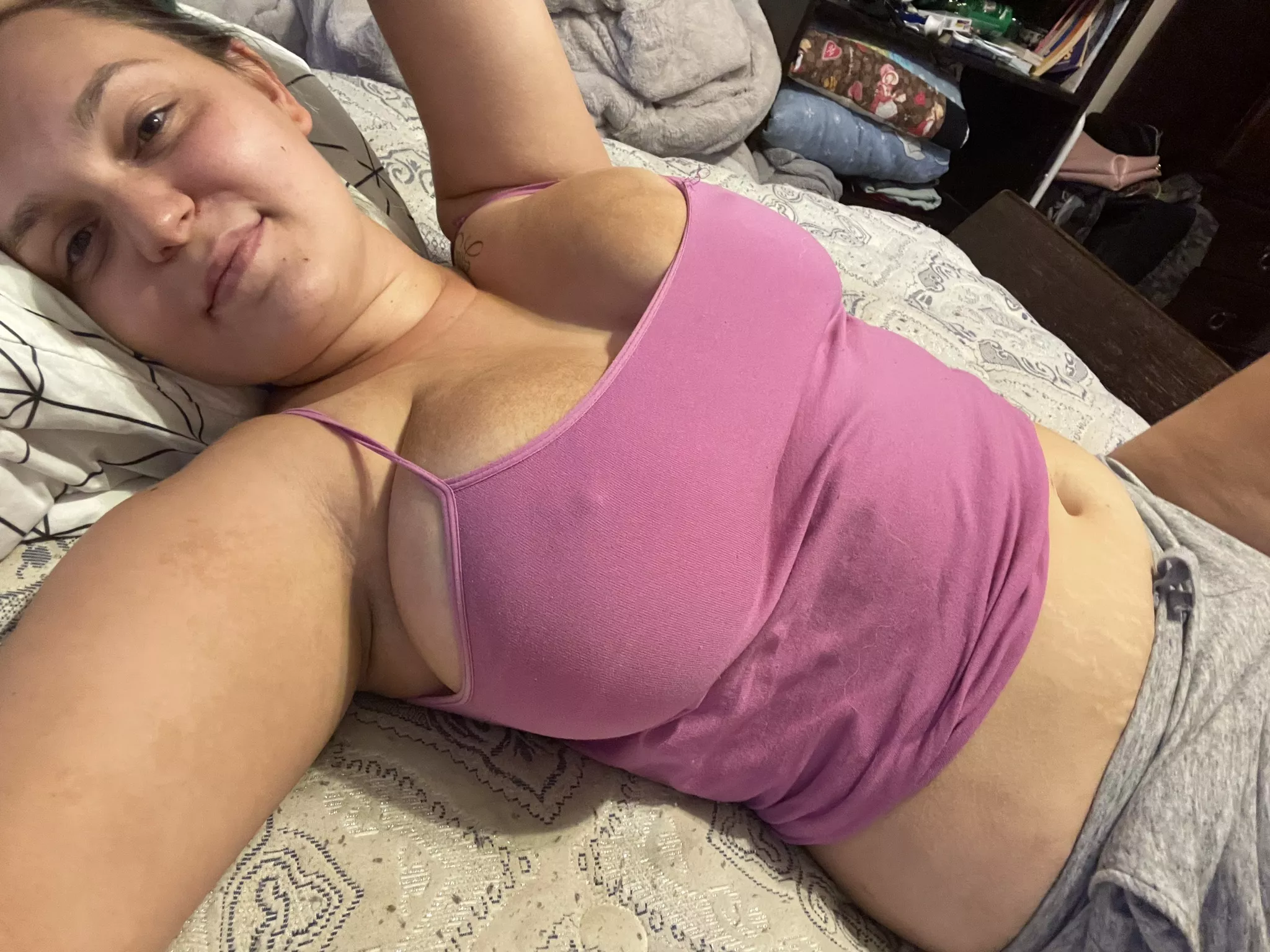 Come lay with me for a while!