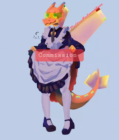 commission maid dragon