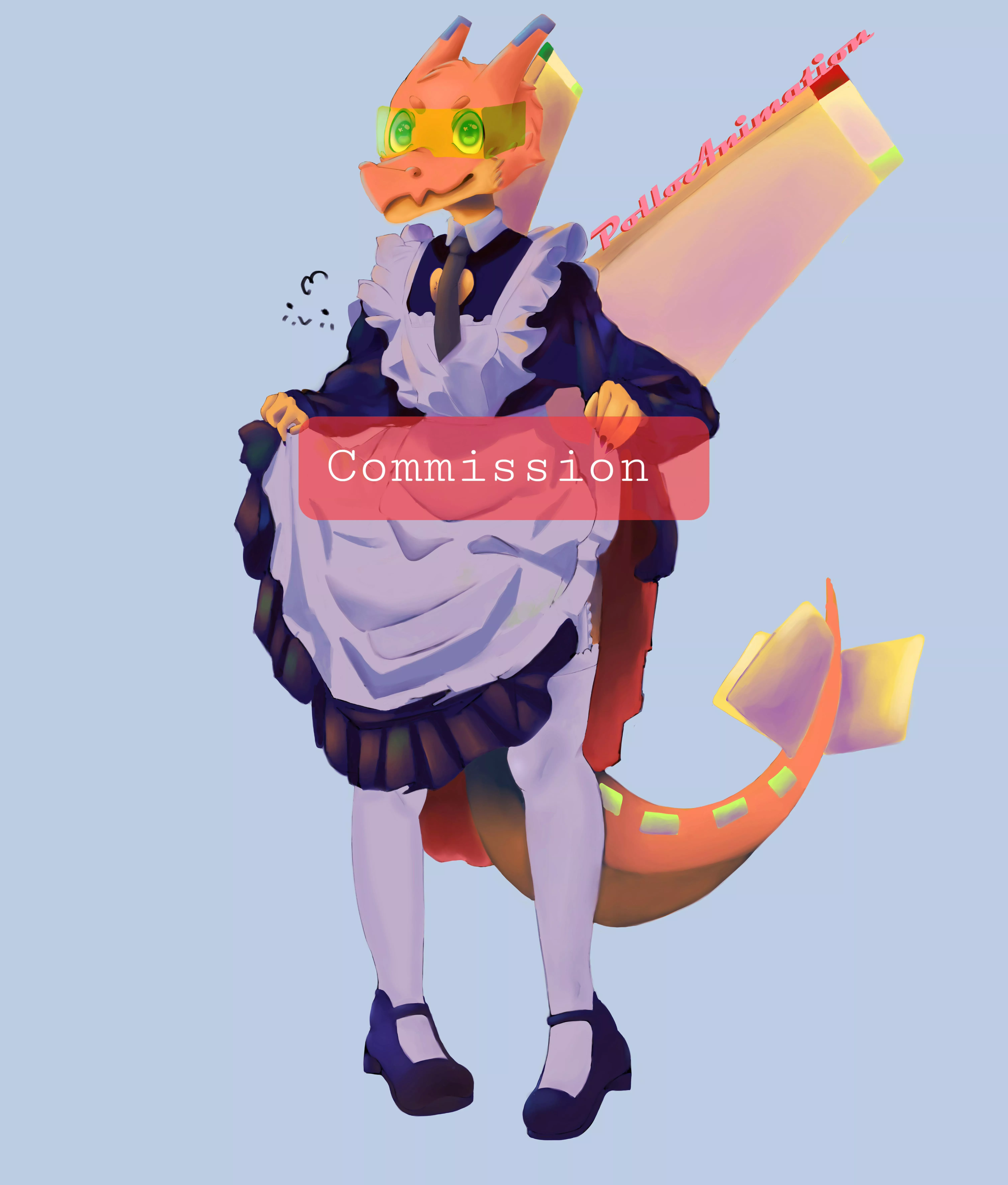commission maid dragon