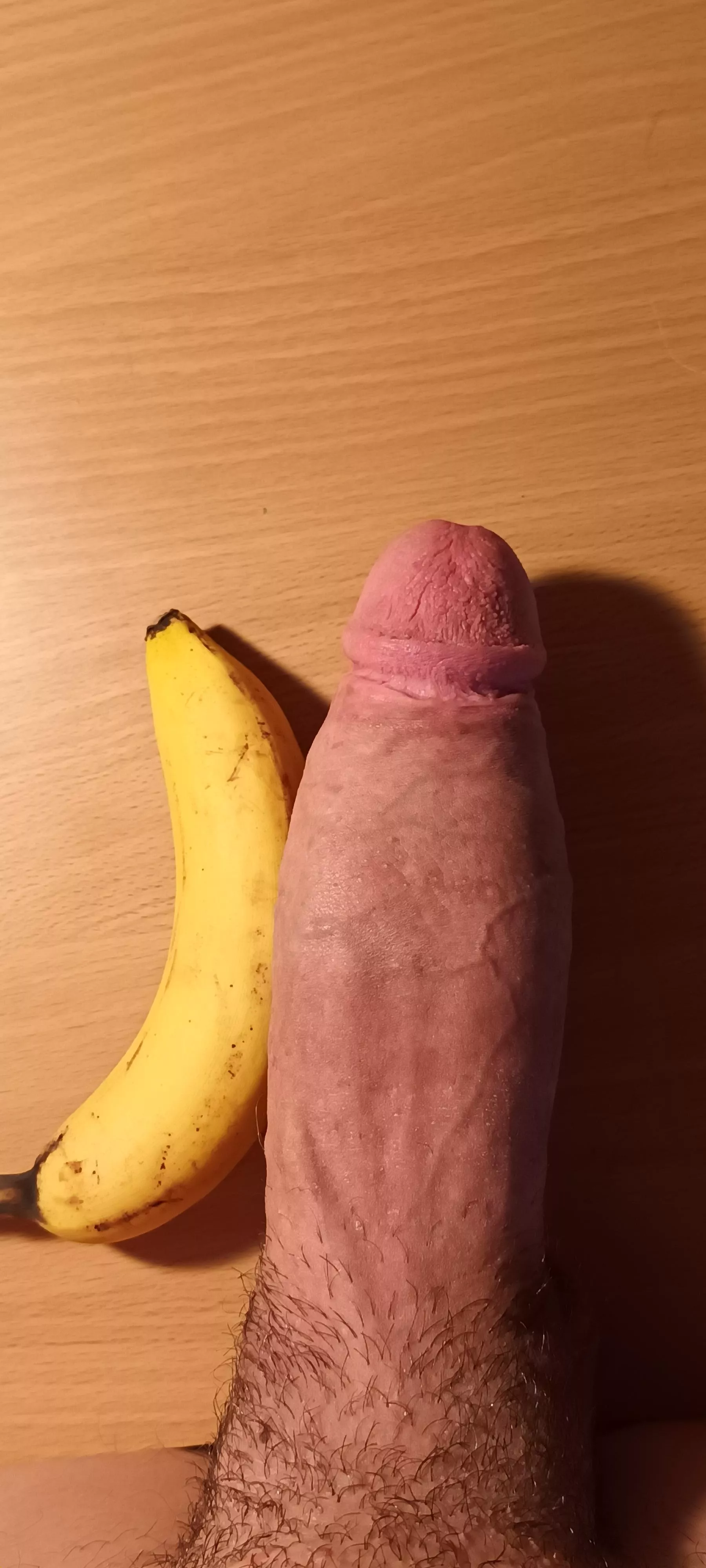 Compared to a banana Compared to a banana