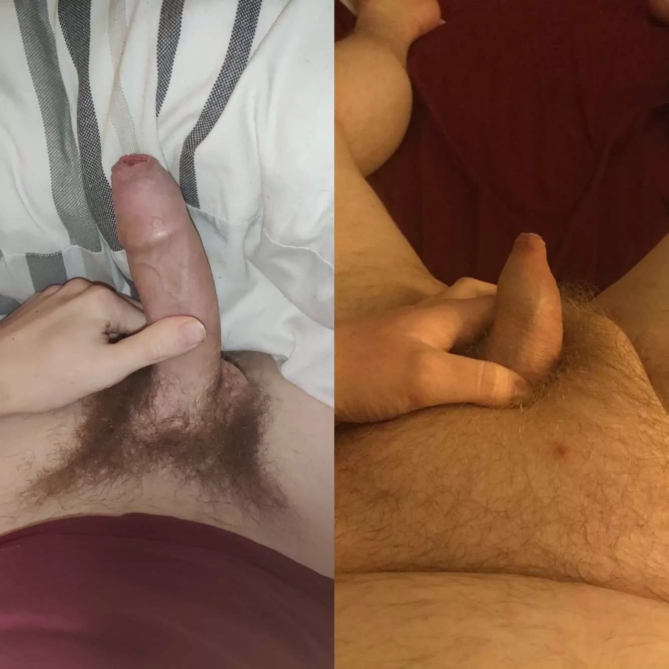 compared with a buddy. safe to say he's not feeling so great right now