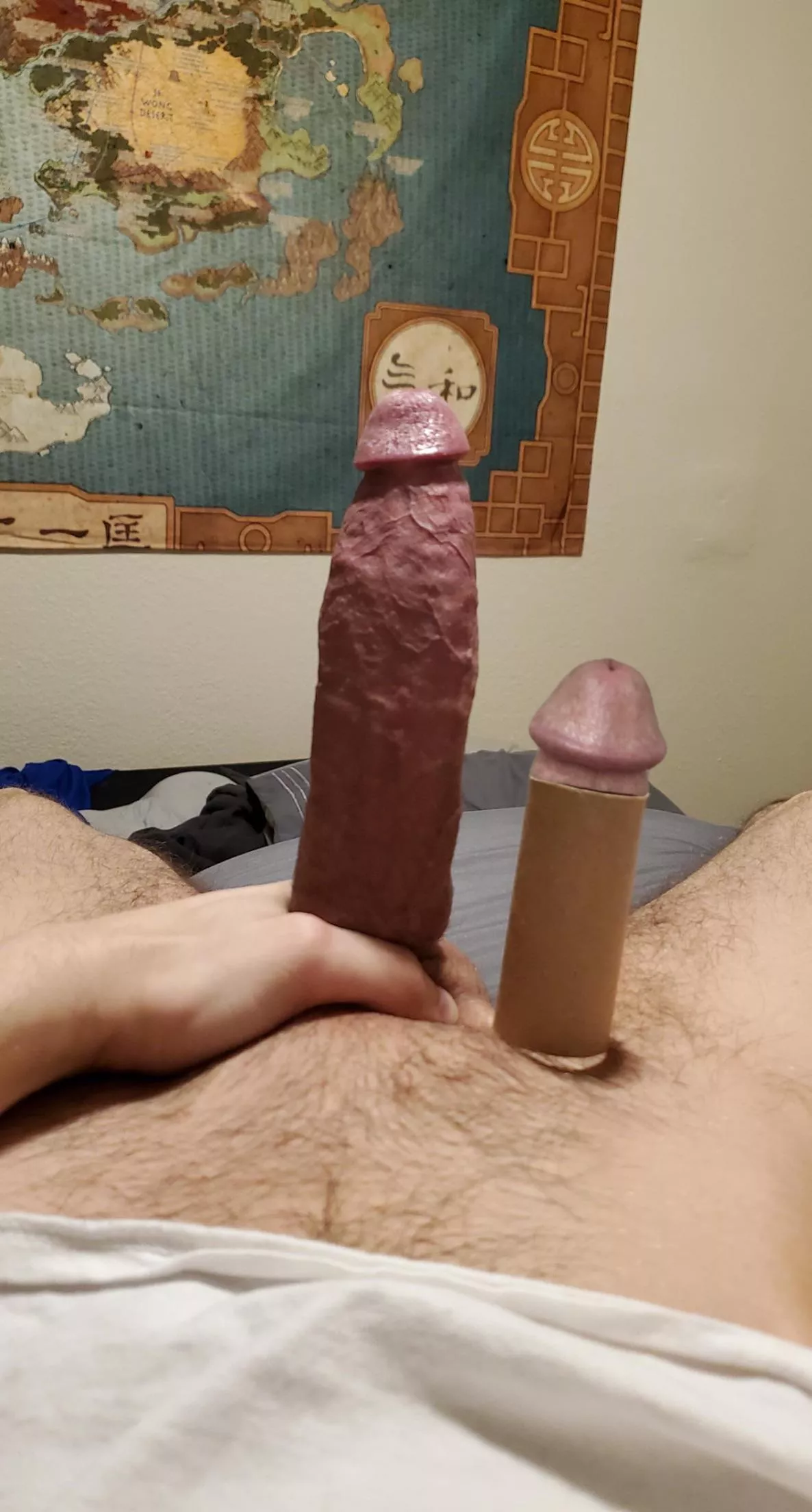 Comparing myself to my wife’s favorite Cock! Feeling humiliated yet a little proud 😊