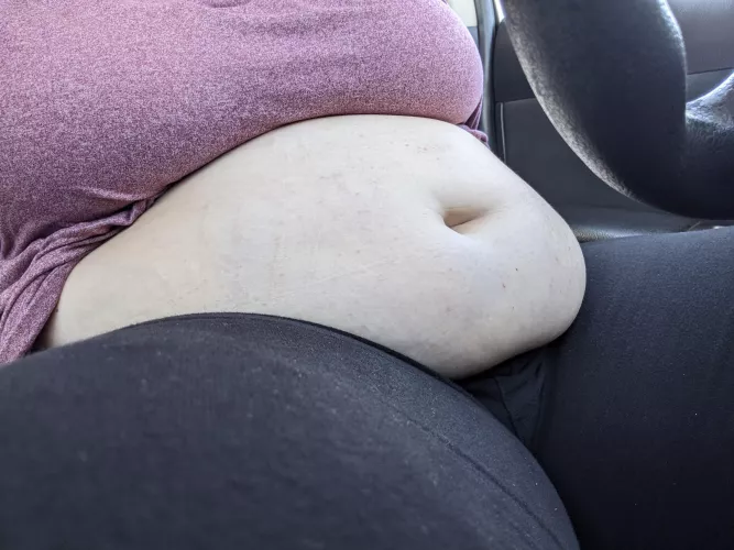 Completely stuffed and still wanting more. 🥵