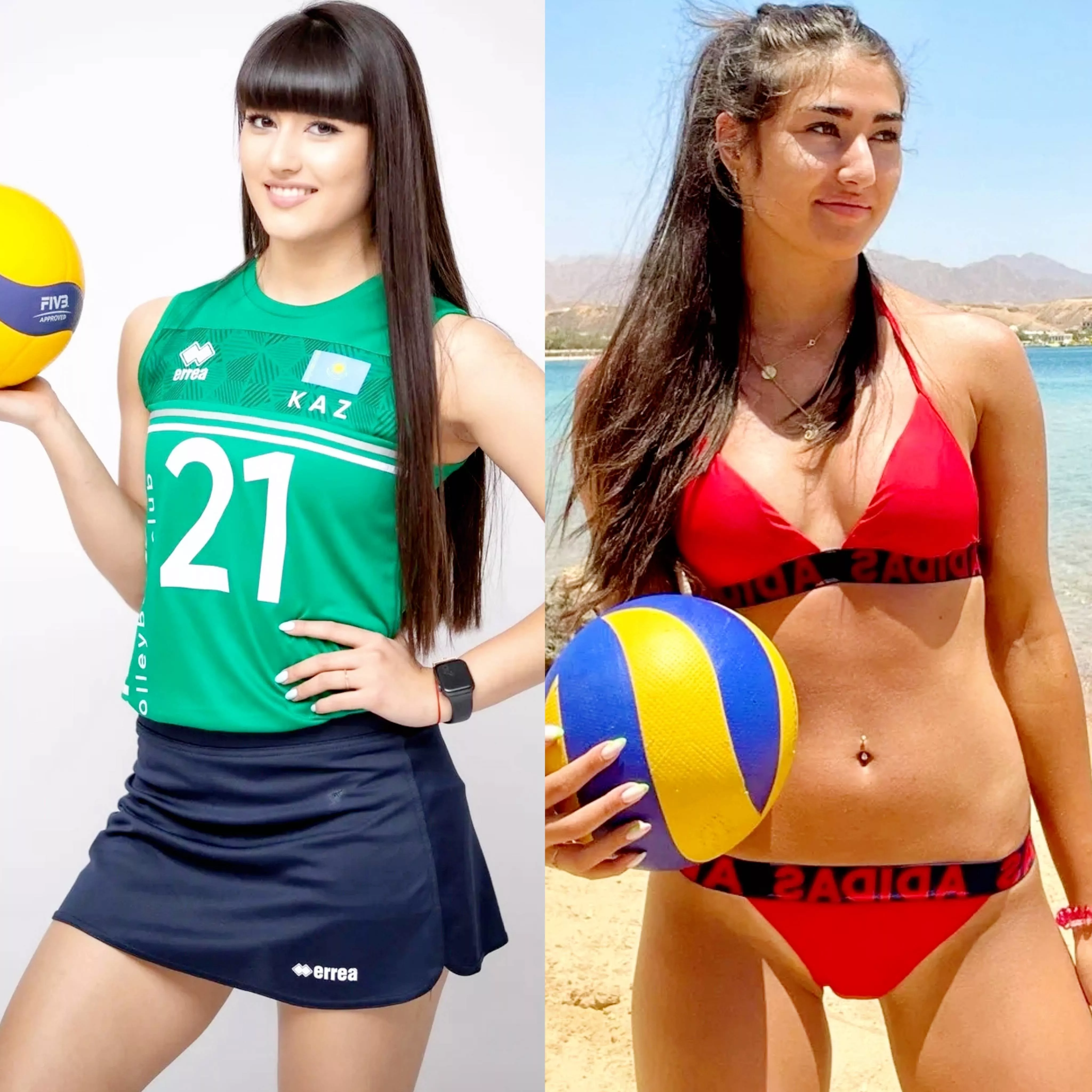 Court vs Beach uniform