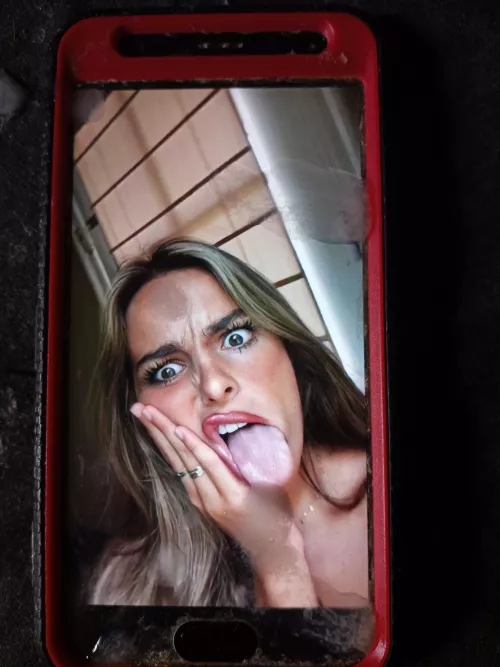 Covered Addison Rae in my cum