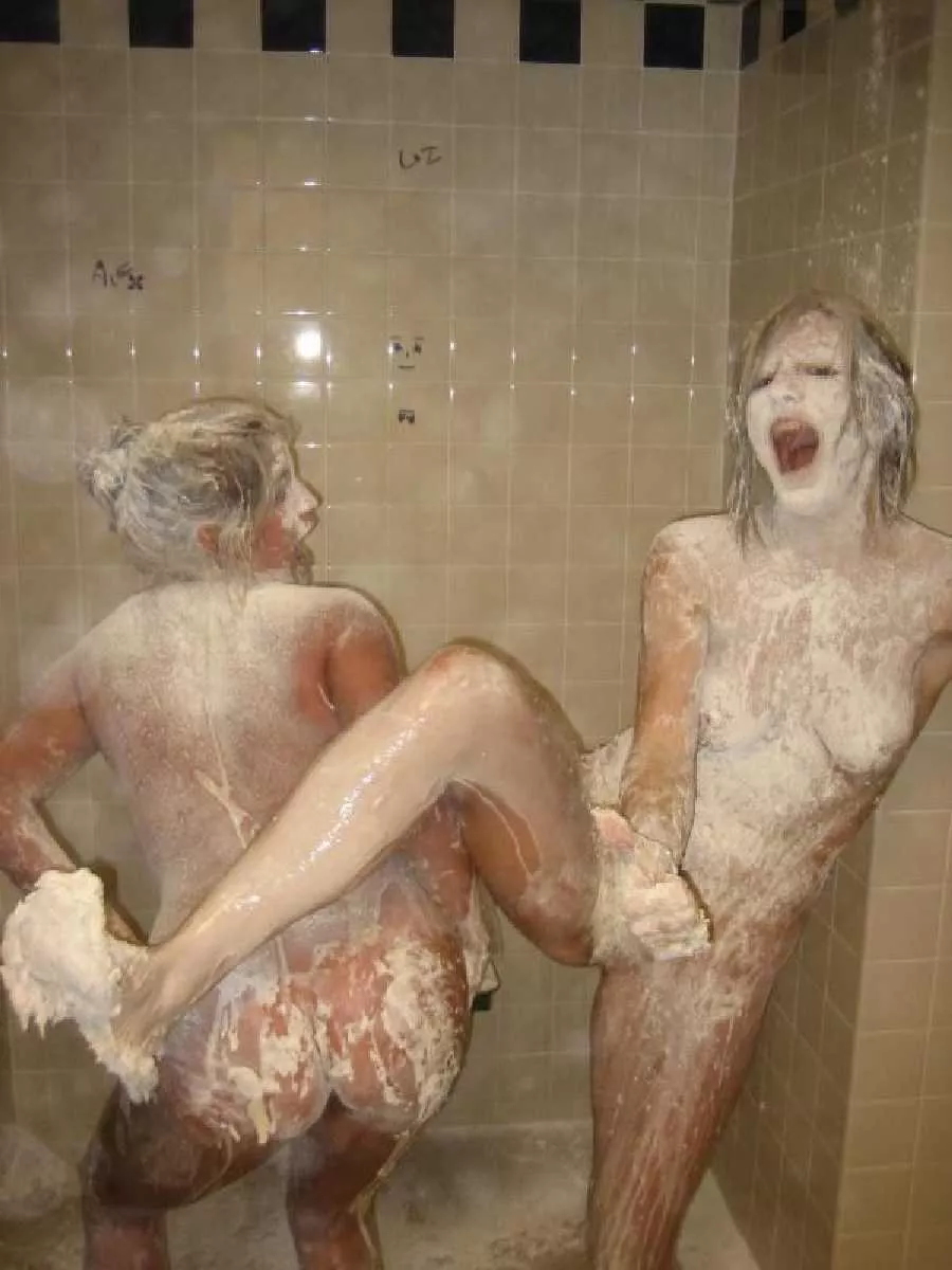 Covered in flour Covered in flour