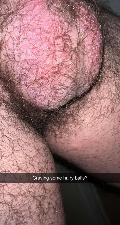 Craving some hairy balls? ;)