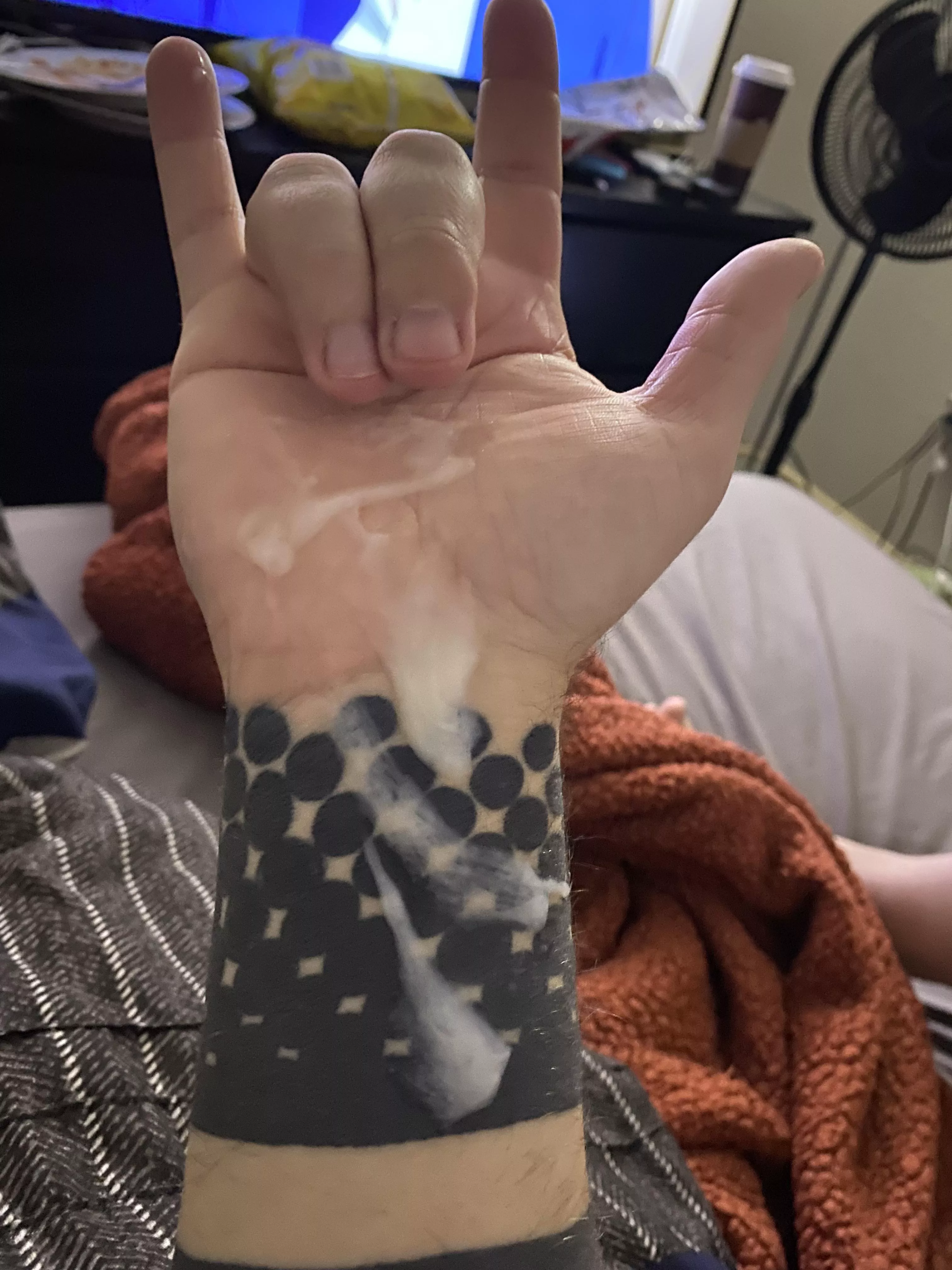 Cum lick it clean boy!