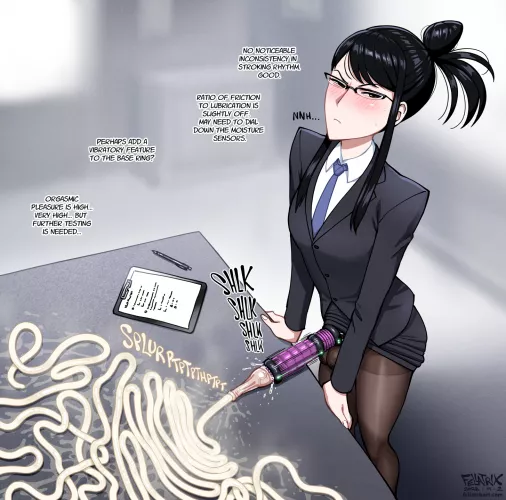 Cum noodles 🍜 - Art by fellatrix
