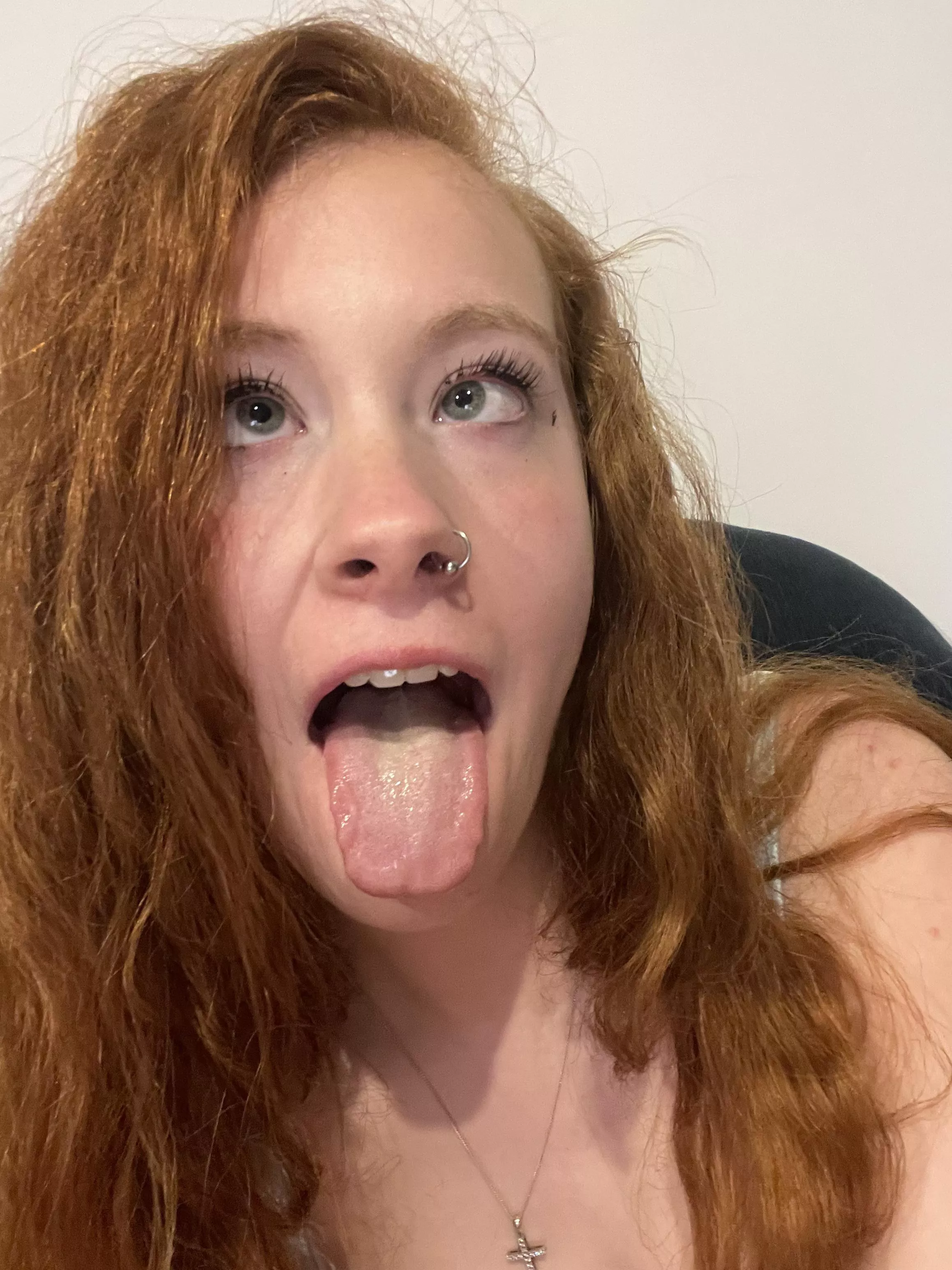 Cum on my tongue