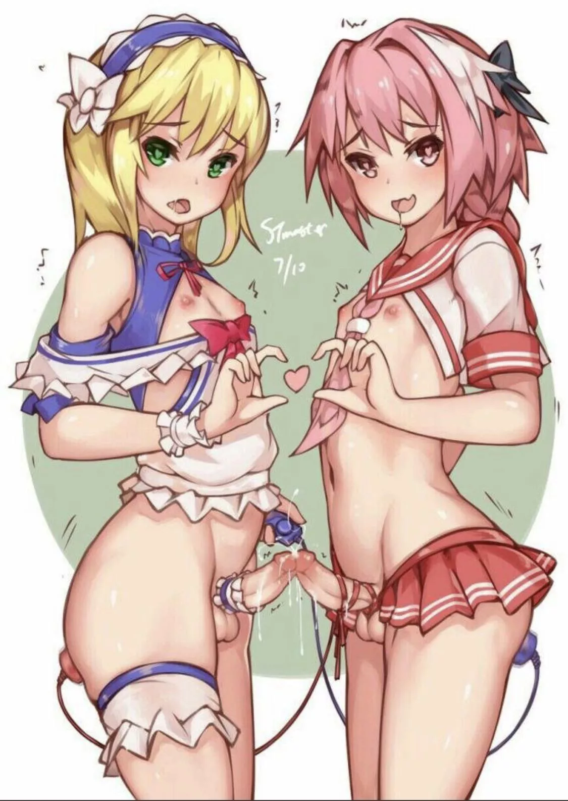 Cute femboys having fun