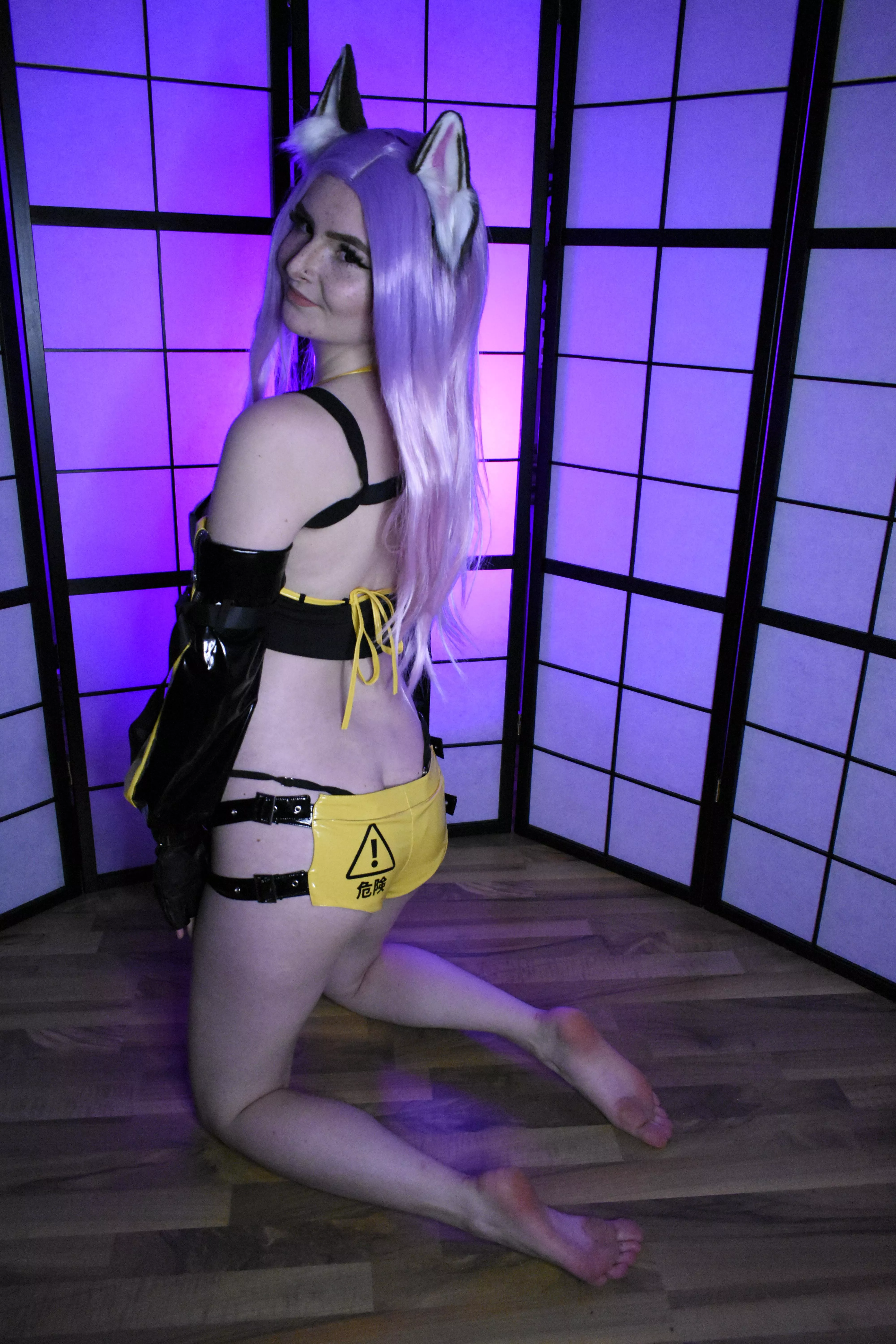 cyber kitty by elizaxriver