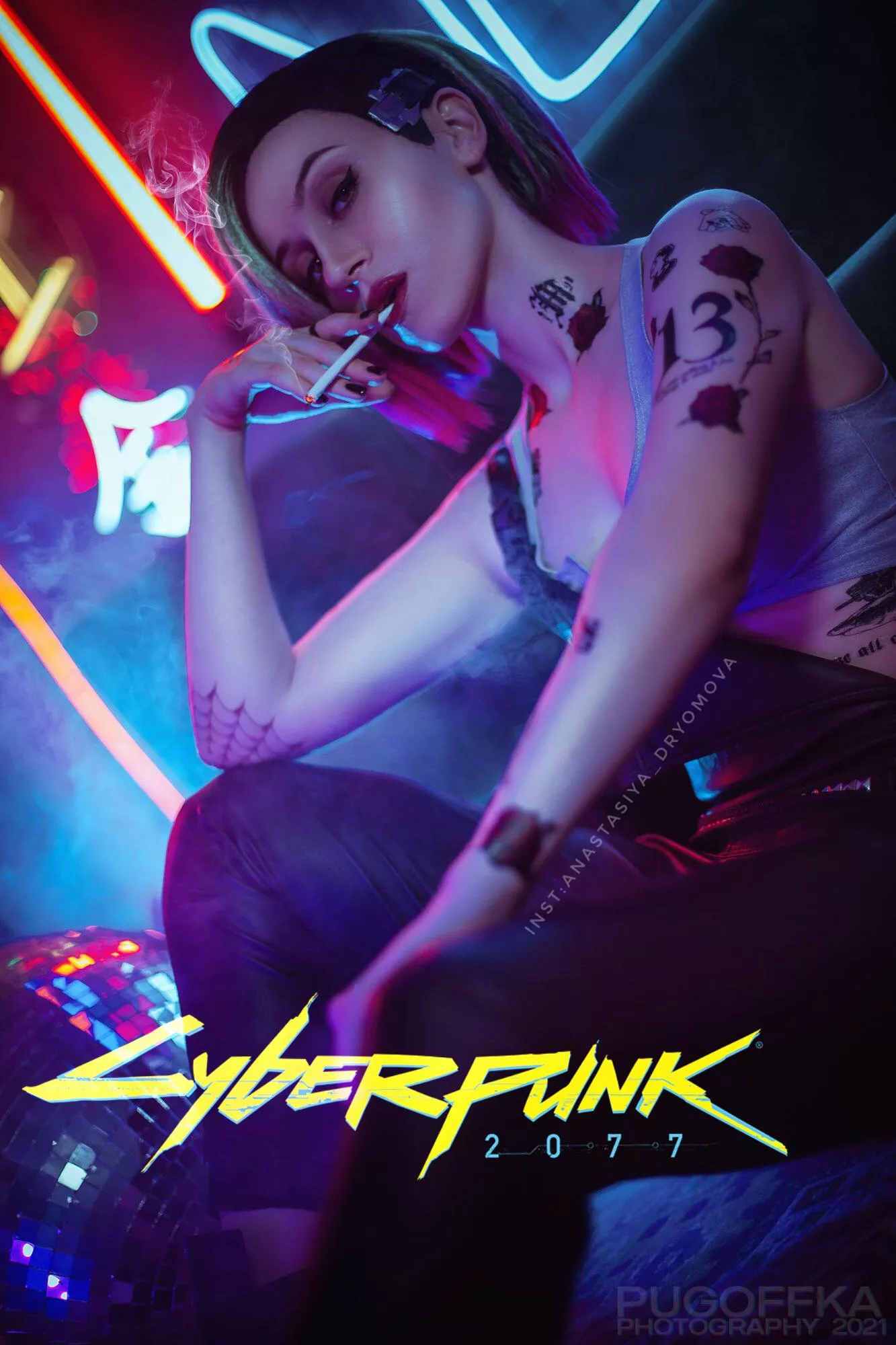 Cyberpunk 2077 Judy Alvarez cosplay by me(Dryoma), photo by pugoffka Cyberpunk 2077 Judy Alvarez cosplay by me(Dryoma), photo by pugoffka