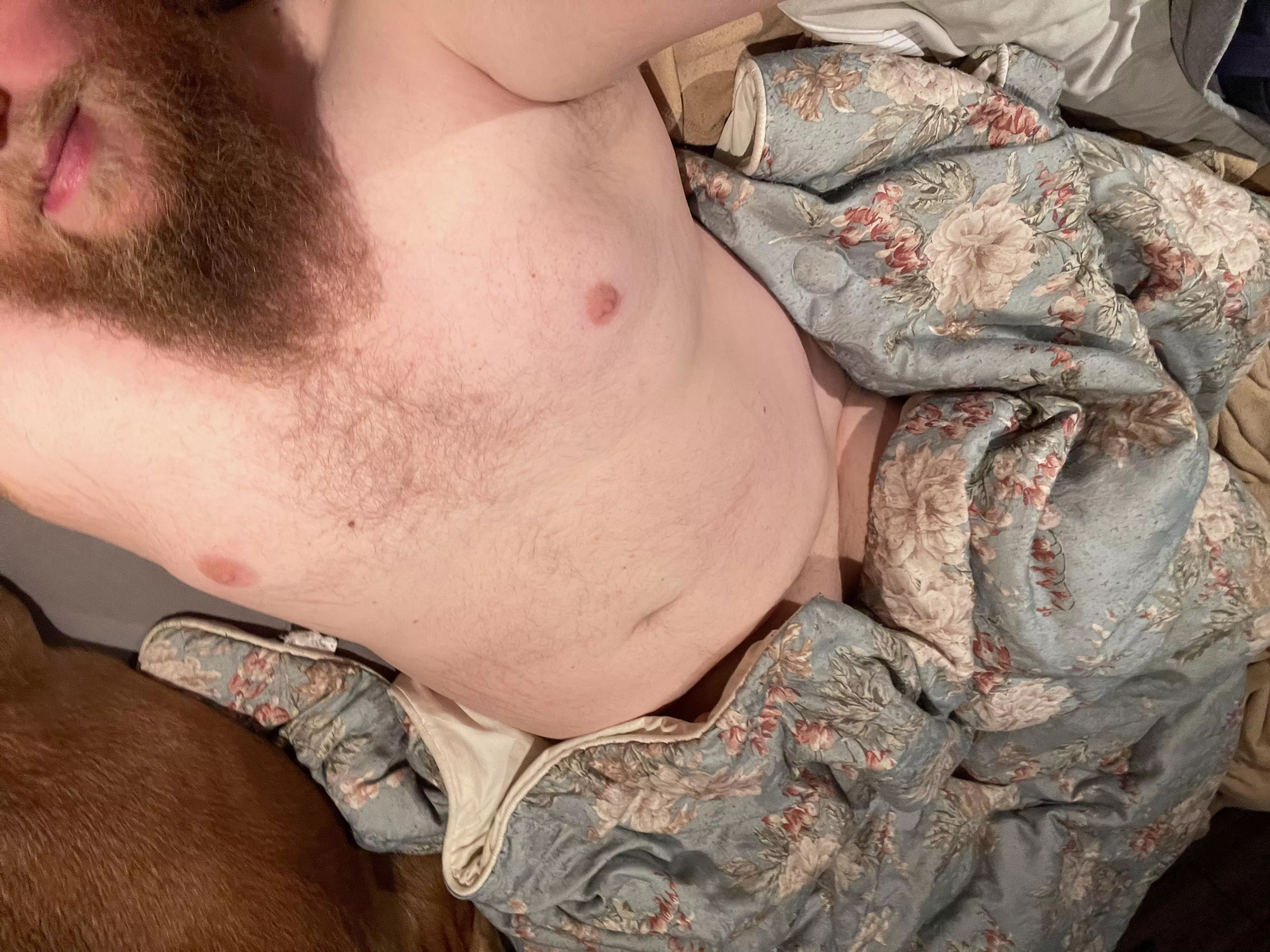 Daddy’s playing before work…