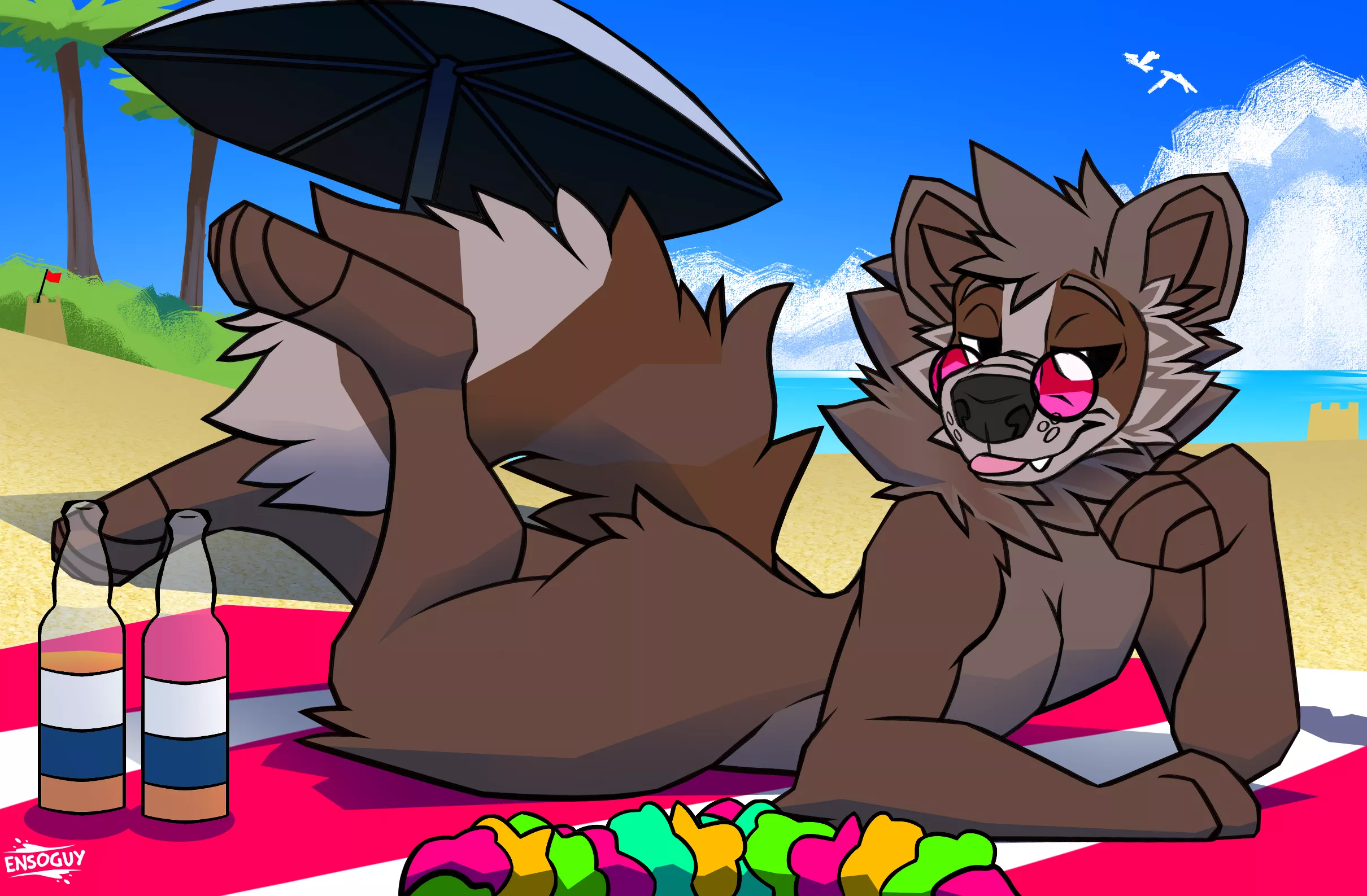 Day at the beach (Artist @Ensoguy)