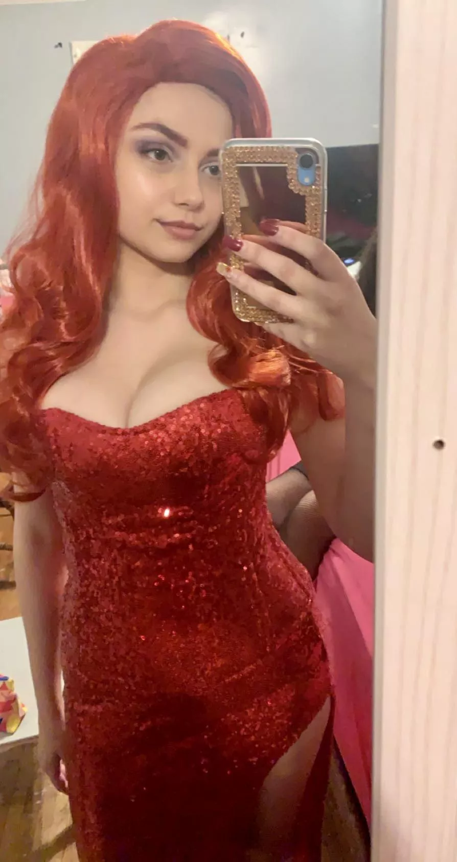 Def got the Jessica rabbit tits