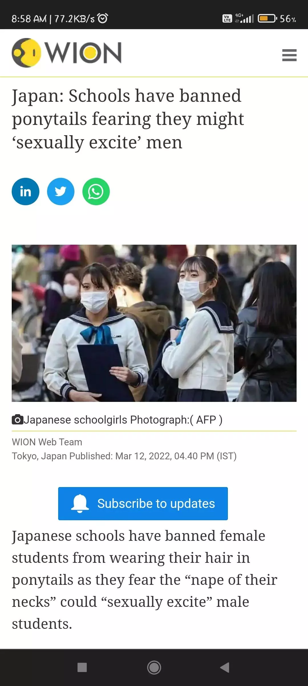 Did they read too much omegaverse?