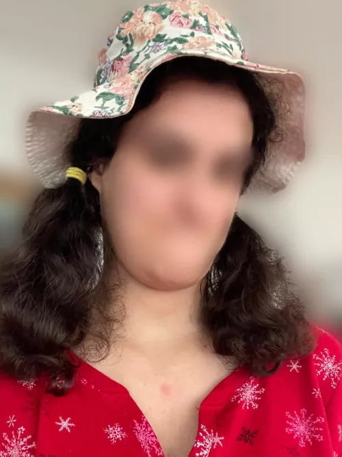 Do I look cute still? I’m too nervous to post face