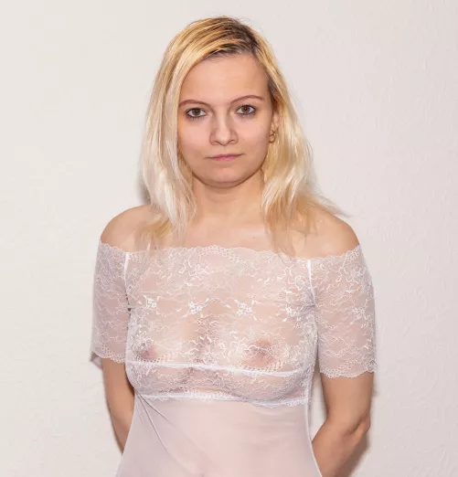 Do you like my boobs seen through a transparent blouse? π₯ Link to my free account in the comments.