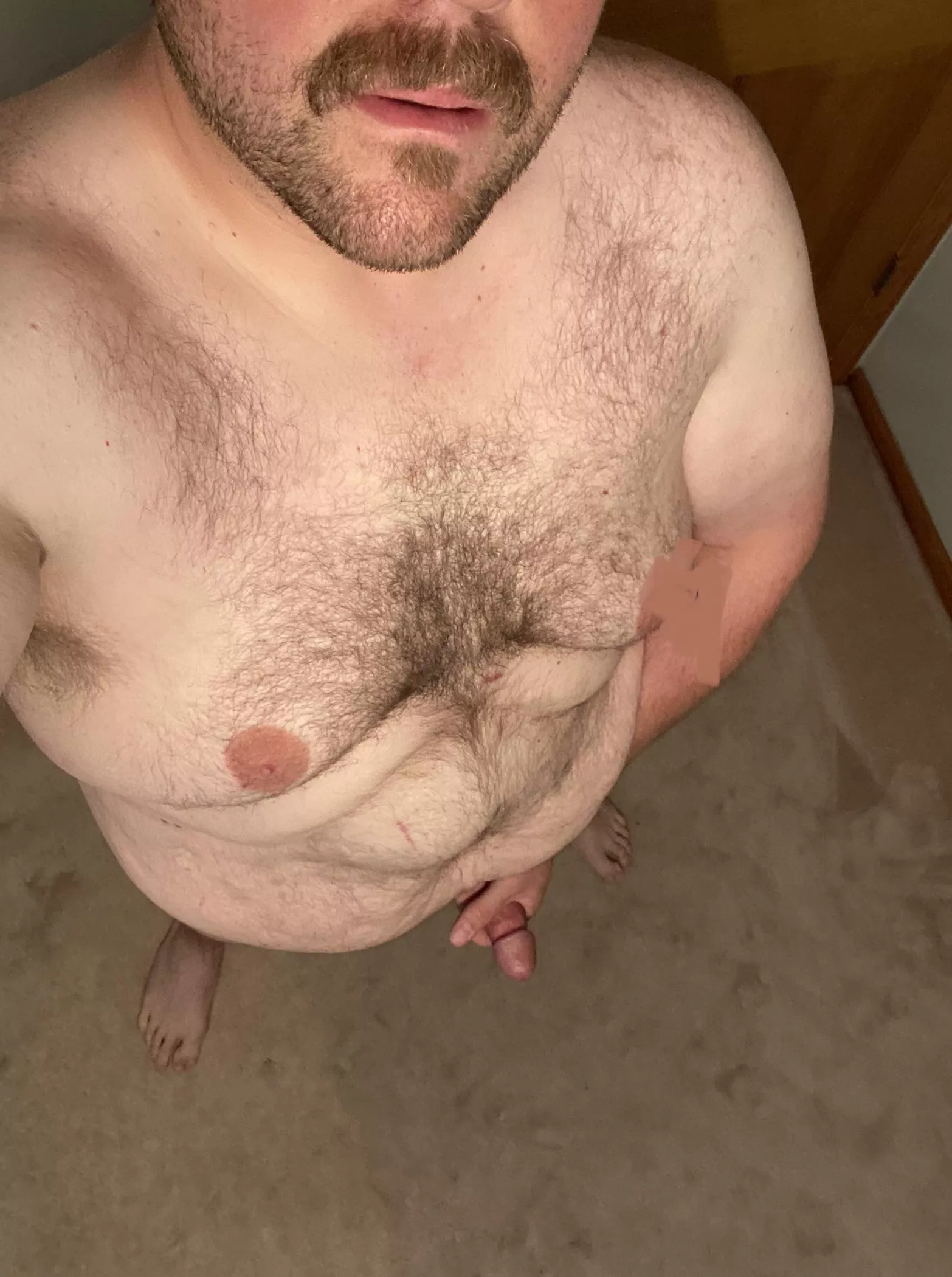 do you like standing or sitting when you stroke it?