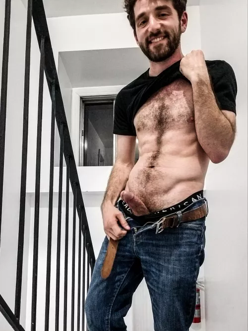 Do you think we'd make it to the apartment before starting? 😈 DMs welcome ;)