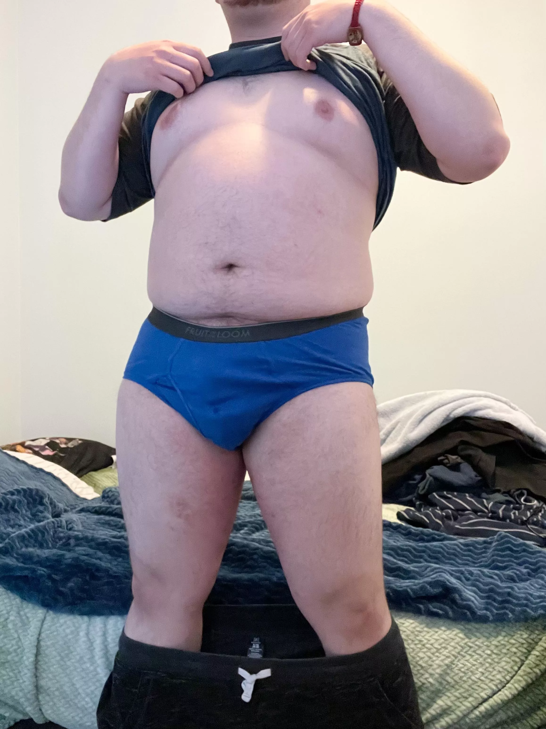 Does your guy’s underwear leave marks too? Kinda feel bad