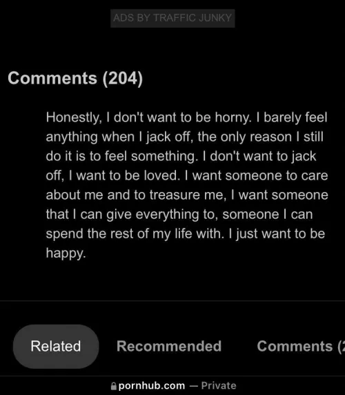 Doesn’t matter where we come from or who we are, we all are searching for the exact same thing.