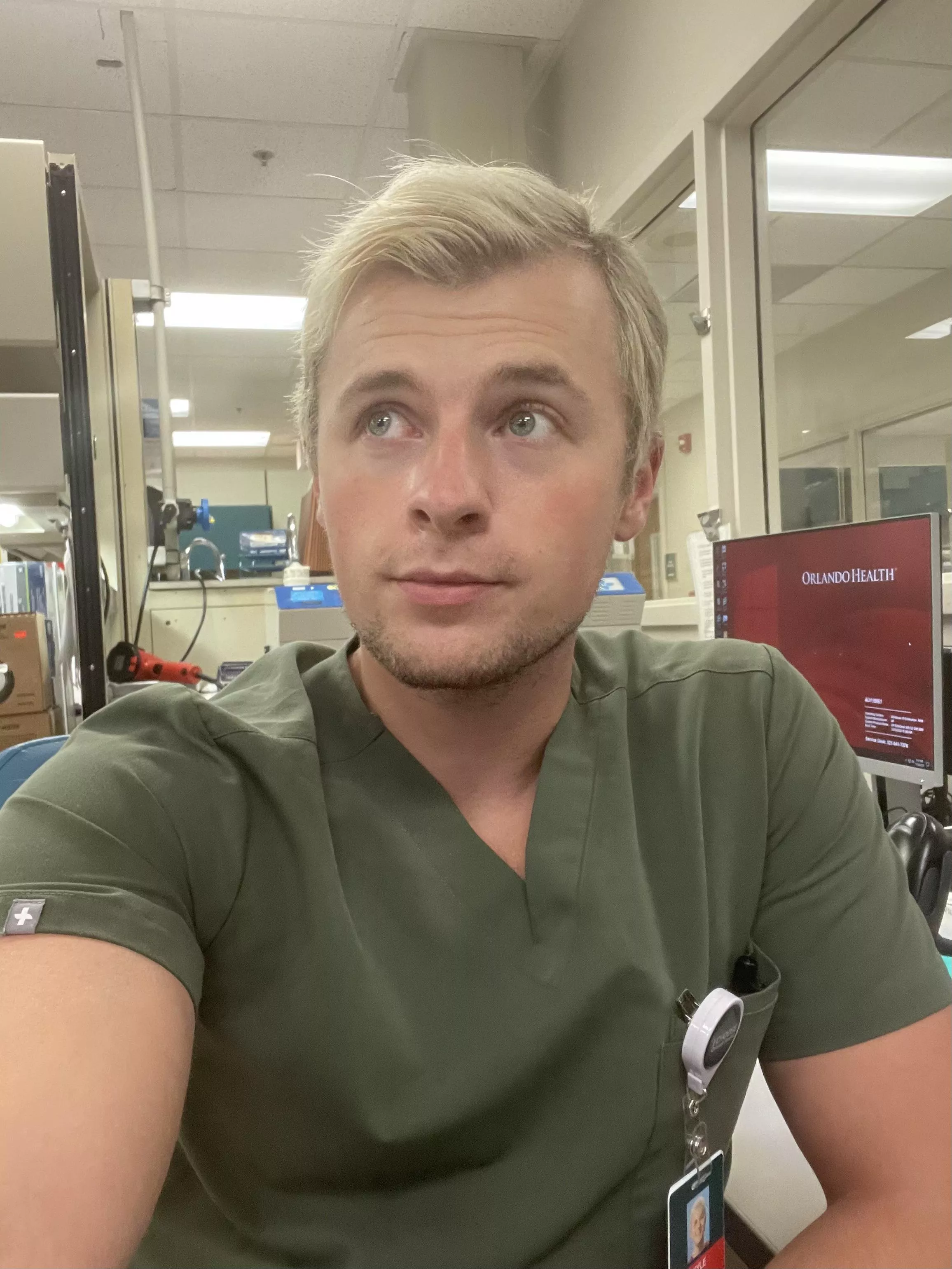 Doing scrub things Doing scrub things