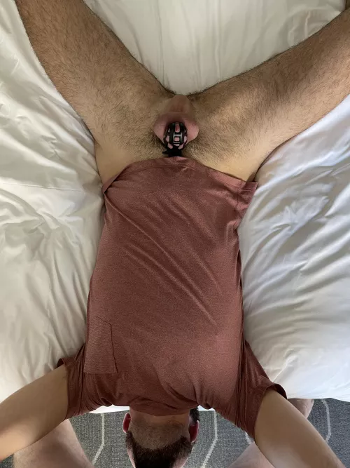 Doing what locked boys do best 😈🔐