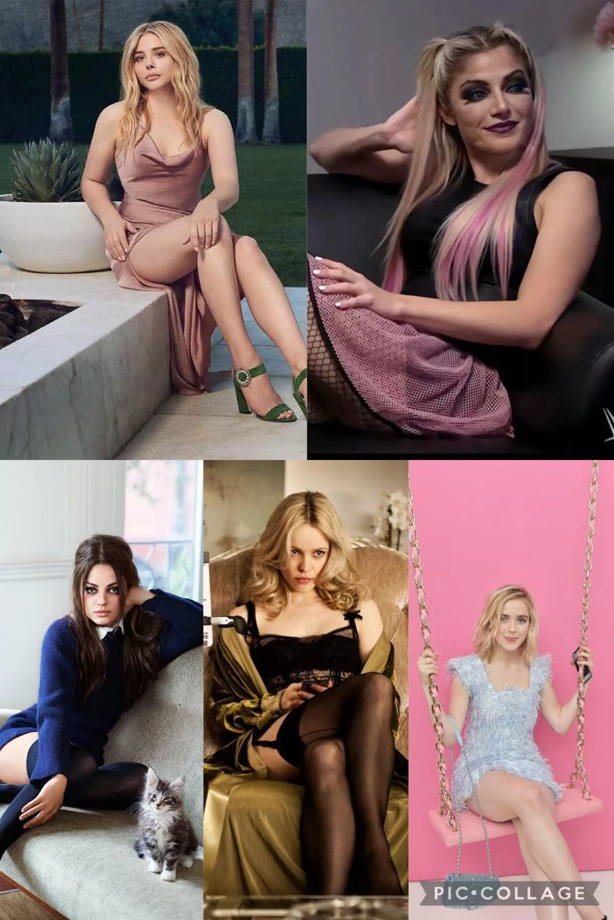 Dominate me and control my orgasms as Chloe, Alexa, Mila, Rachel or Kiernan!