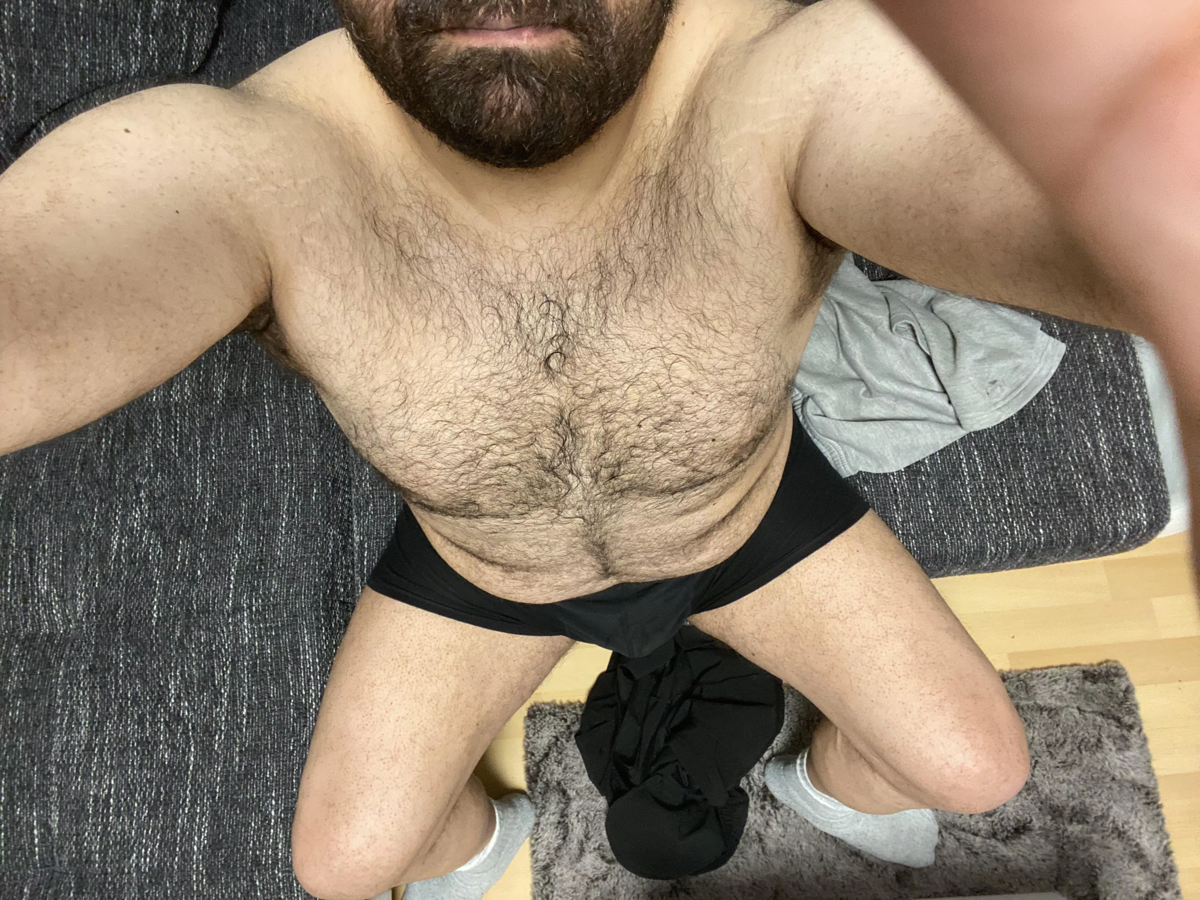 Done with the gym. Time for a shower…anybody wanna join?