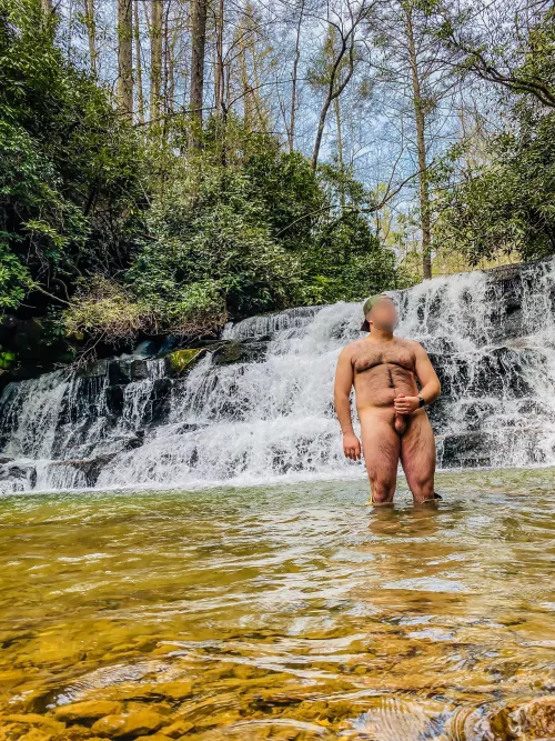 Don’t go chasing waterfalls. Unless you’re naked.