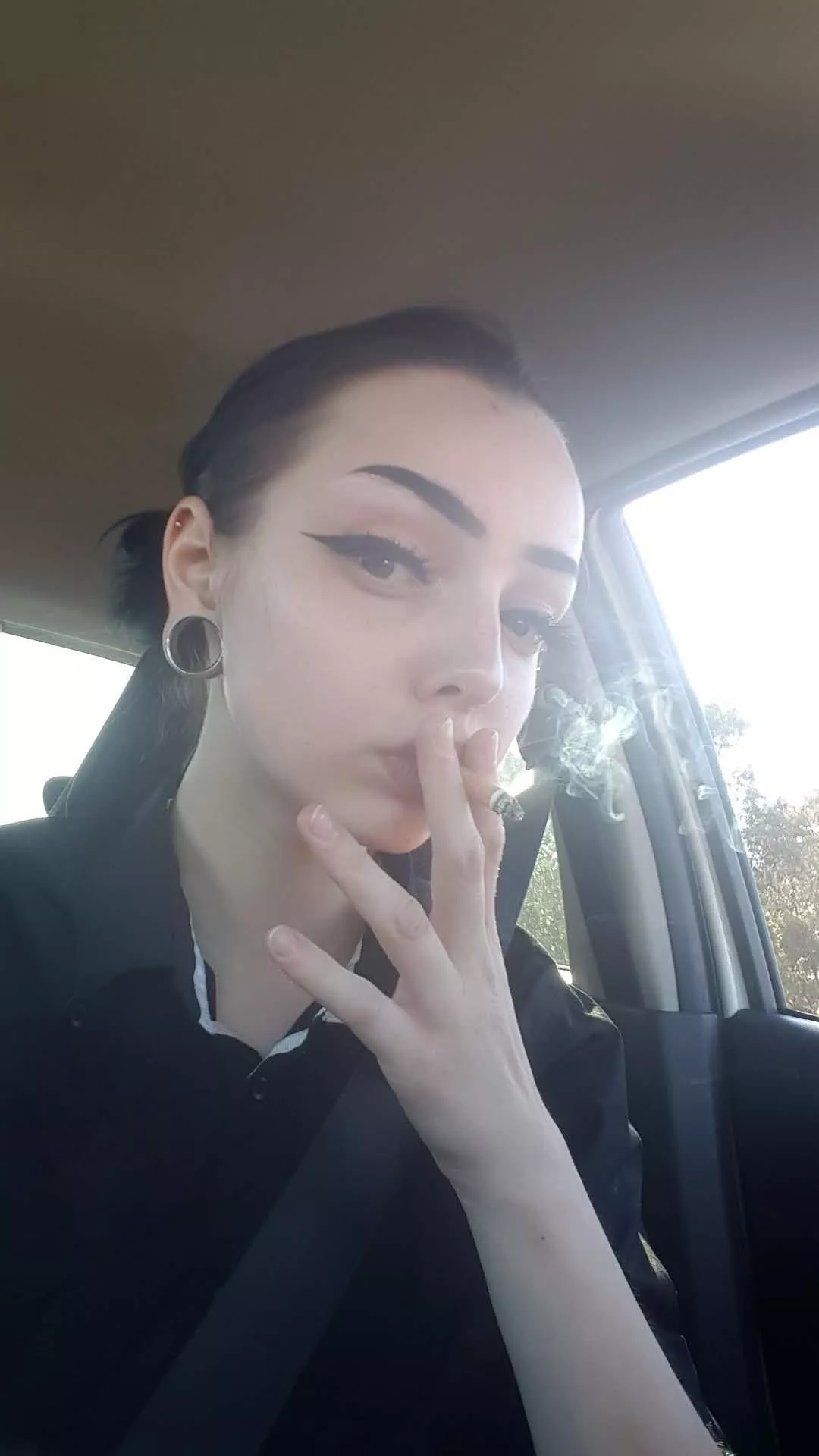 Don't you wish I was blowing the smoke at you?