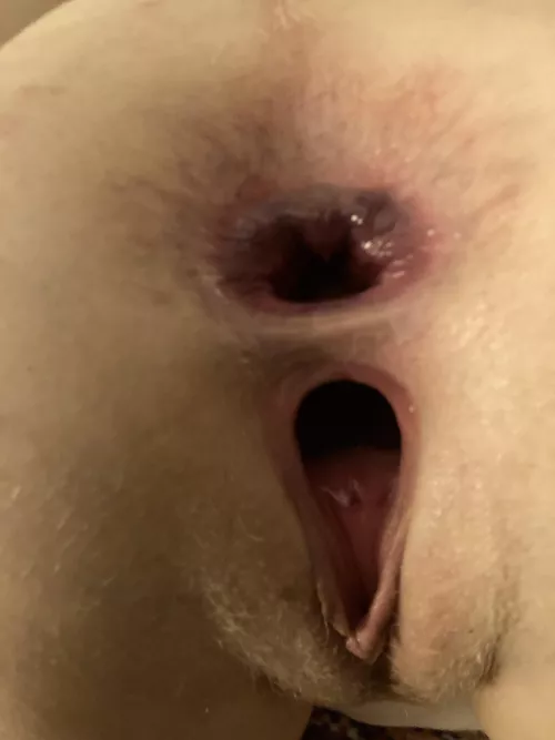 Double gaped 🍆🍑💦