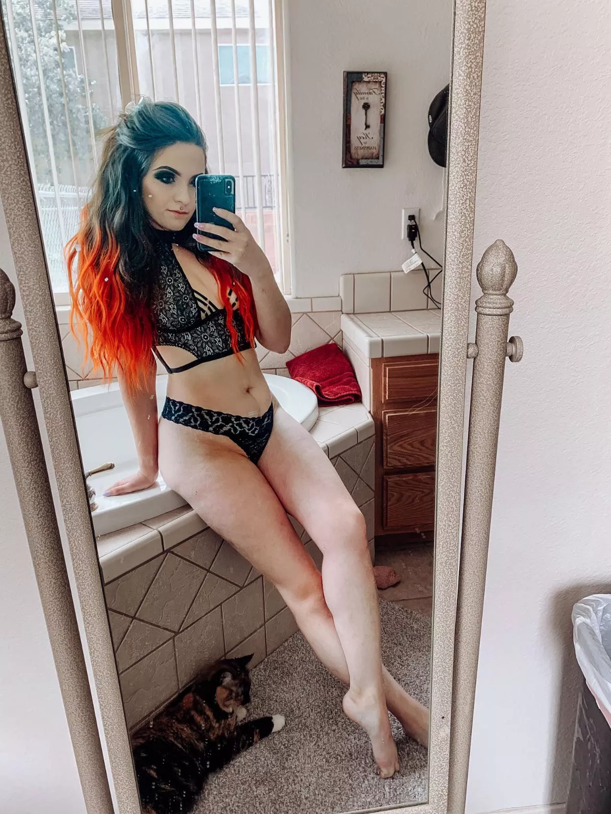 Dressed for a friend request 💋