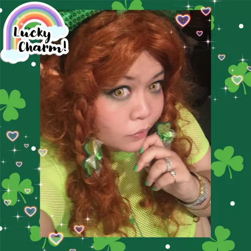 Dressed up for Saint Patty’s Day 💚🍀💚