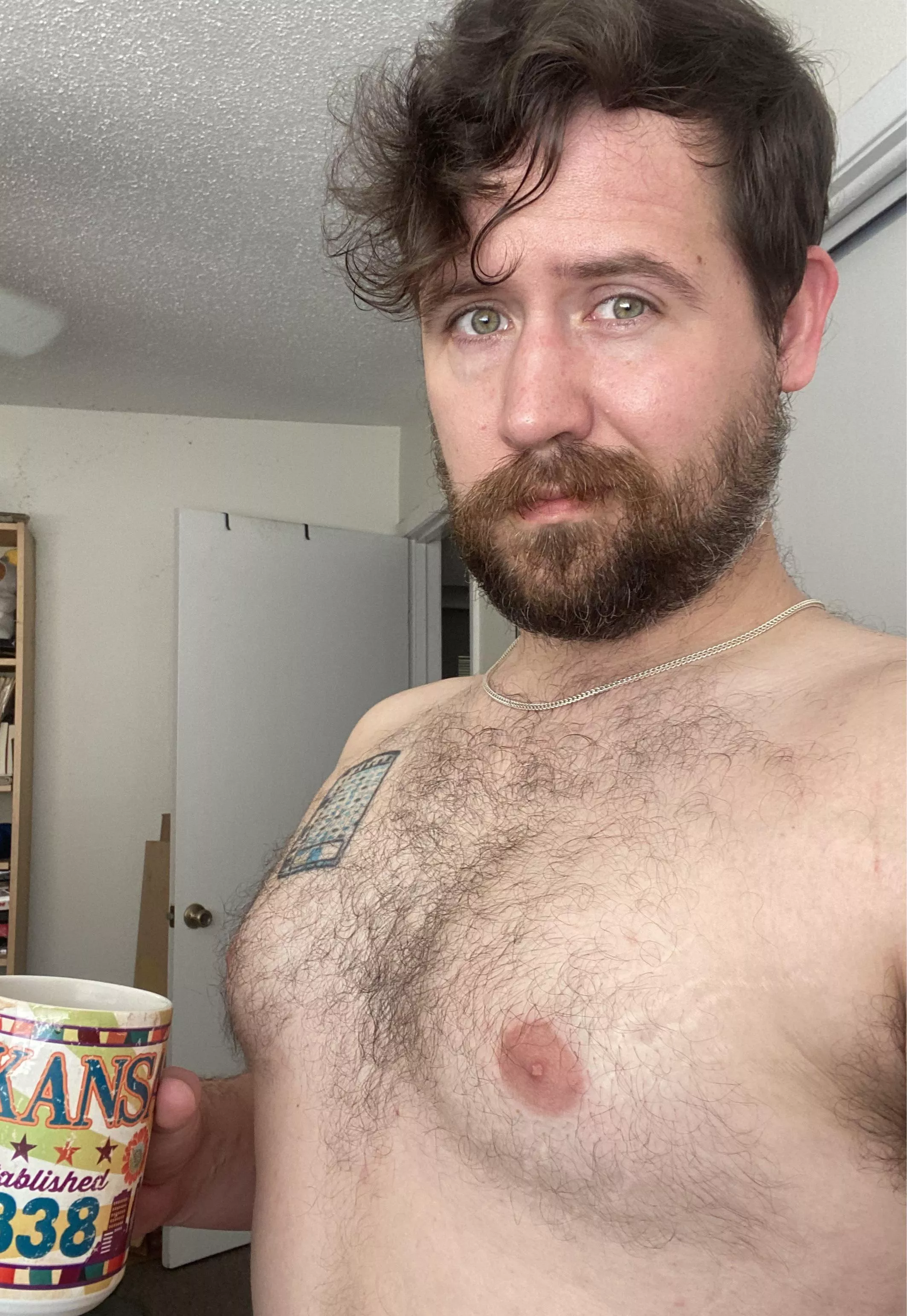 Dressing for this meeting at the absolute last possible moment. Dressing for this meeting at the absolute last possible moment.