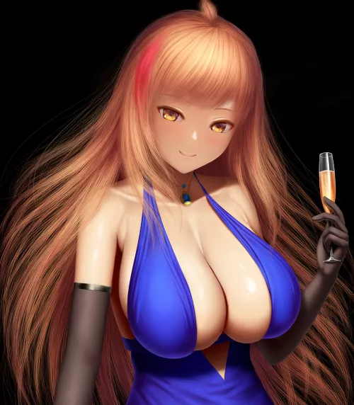 Drinking Champaign With A Beauty ( Masatoki ) [Original]