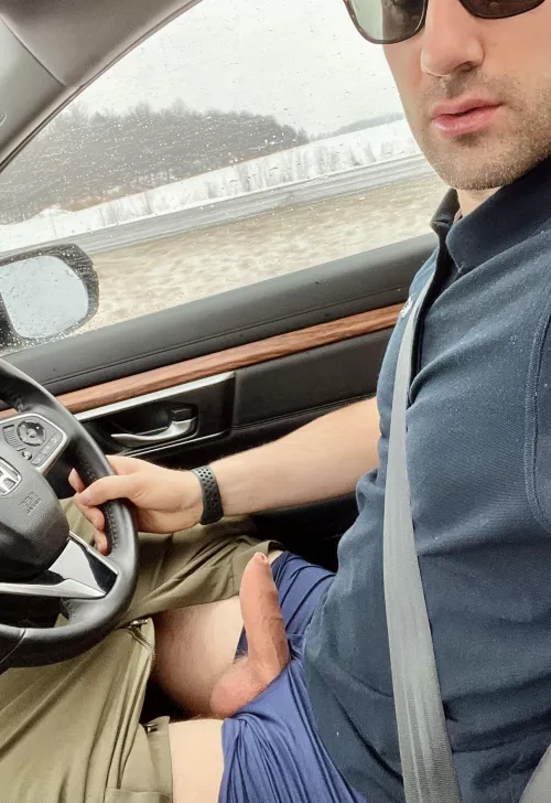 Driving in the rain! 🌧